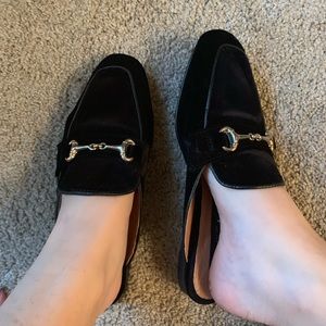 Black Steve by Steve Madden mules